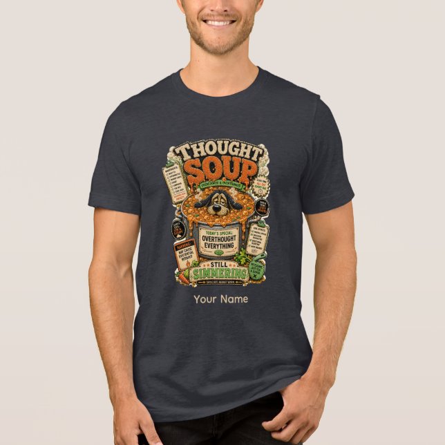 Camiseta de Escritório Engraçada Personalizada Tho (Frente)