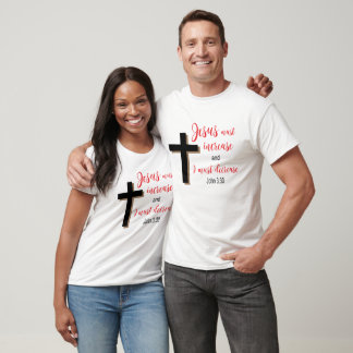 Camiseta de Escritura Cristã “Jesus Deve Aumentar”
