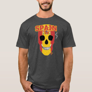 Camiseta de Espanha HANDSKULL básica B2