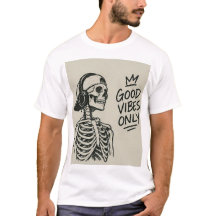 Camiseta de esqueleto
