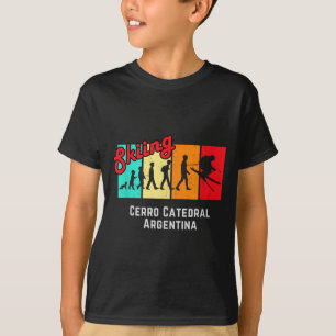 Camiseta de esquí cerro catedral argentina para ho