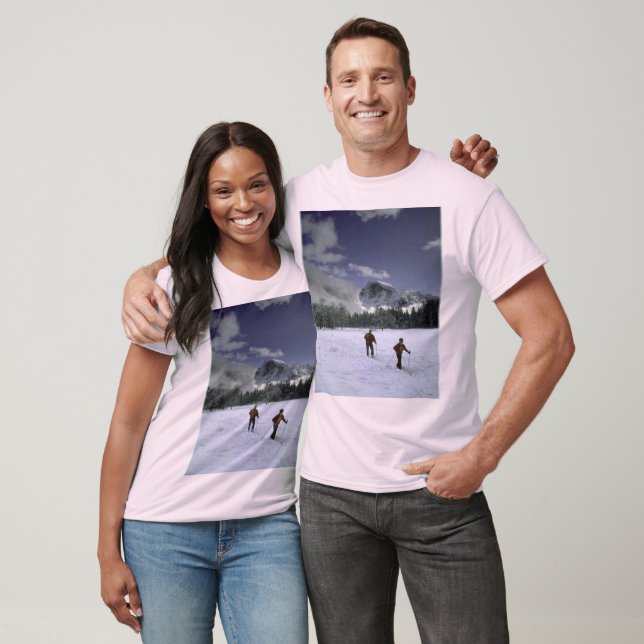camiseta de esqui divertida (Unissex)