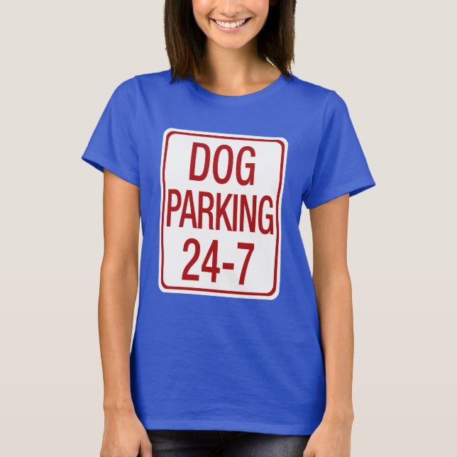 Camiseta de Estacionamento de Cão (Frente)