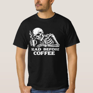 Camiseta de Estilo Vintage para Amantes de Café -