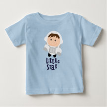 Camiseta de Estrelas Pequenas Astronautas (menino)