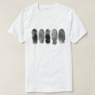 Camiseta de Estudo de Impressão Digital   Impressã