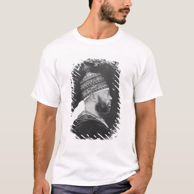 Camiseta de Etiópia, Menelik II (Frente)