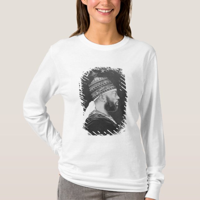 Camiseta de Etiópia, Menelik II (Frente)