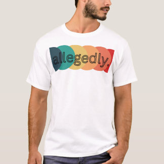 Camiseta de Expressão Artística, alegadamente