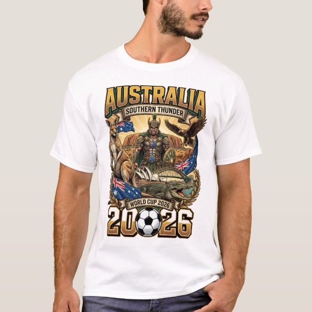 Camiseta de Fã da Austrália 2026 (Frente)