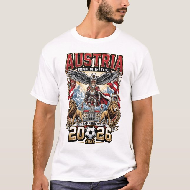 Camiseta de Fã da Áustria 2026 (Frente)