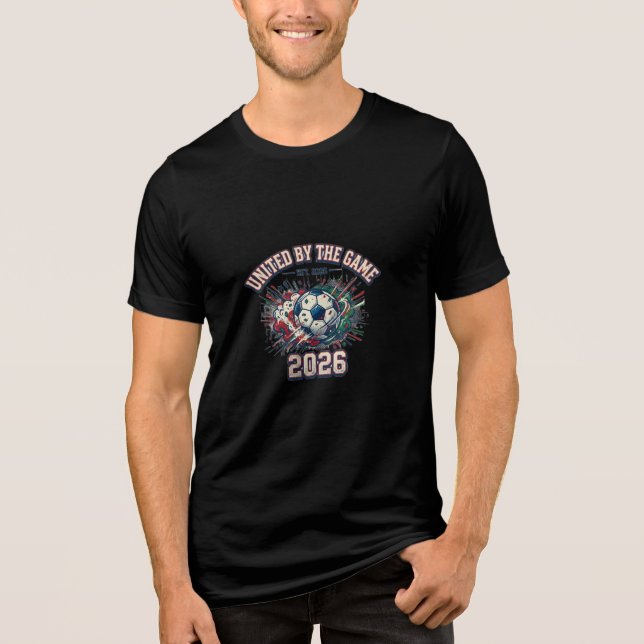 Camiseta de Fã da Copa do Mundo de Futebol United  (Frente)