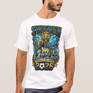 Camiseta de Fã da Suécia 2026