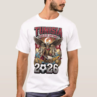 Camiseta de Fã da Tunísia 2026
