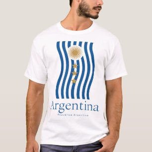 Camiseta de Fã de Futebol da Argentina   Orgulho d