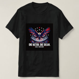 Camiseta de Fã de Futebol dos EUA 