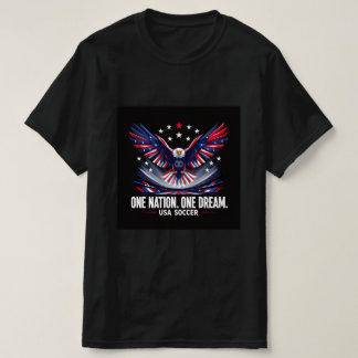Camiseta de Fã de Futebol dos EUA