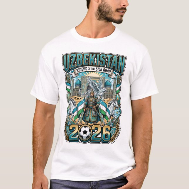 Camiseta de Fã do Uzbequistão 2026 (Frente)