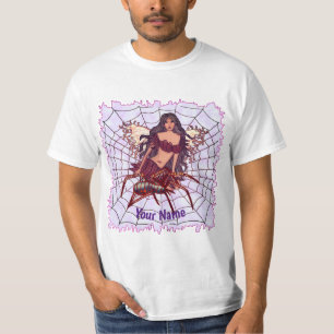Camiseta de fada de aranha