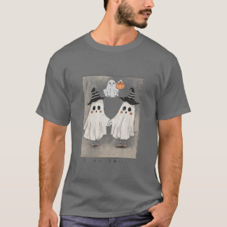 Camiseta de Fantasma de Halloween Fofa