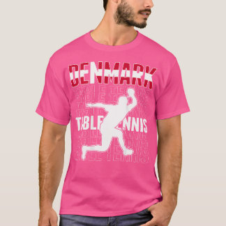 Camiseta de Fãs Orgulhosos de Tênis de Mesa da Din