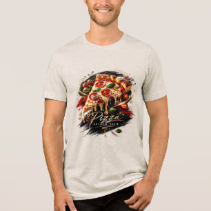 Camiseta de Fatia de Pizza Artesanal – Arte de Com