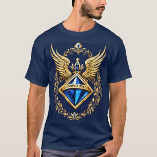 Camiseta de Fé Cristal Diamante - Desenho Espumant