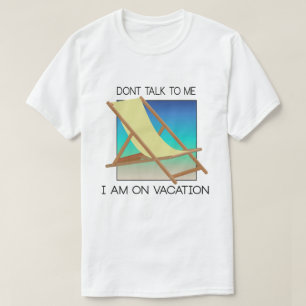 Camiseta De Férias