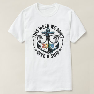 Camiseta de Férias de Cruzeiro Divertido 2026 - Nã