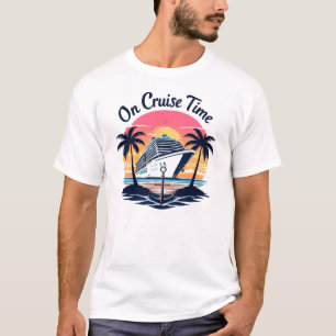 Camiseta De Férias de Cruzeiro Equipe de Cruzeiro Amigos Fa