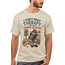 Camiseta de férias de verão do papai fora de servi