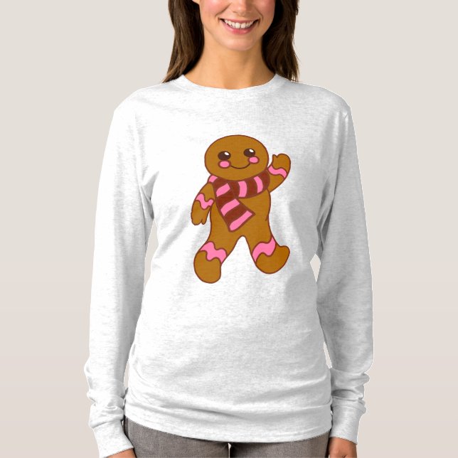 Camiseta de Férias do Menino de Pão de Mel (Frente)