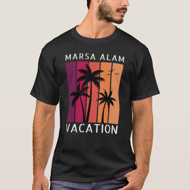 Camiseta de Férias em Marsa Alam (Frente)