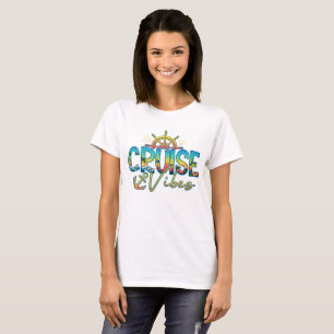 Camiseta de Férias Náuticas Cruise Vibes
