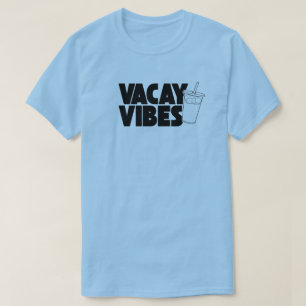 Camiseta de Férias Vibes de Verão