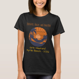 Camiseta de Fim de Semana das Meninas Personalizáv