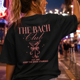 Camiseta de Fim de Semana do Bach Club Cute Bachel