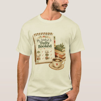Camiseta de Fim de Semana Totalmente Reservado par