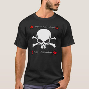 Camiseta de fio de barba/T-shirt