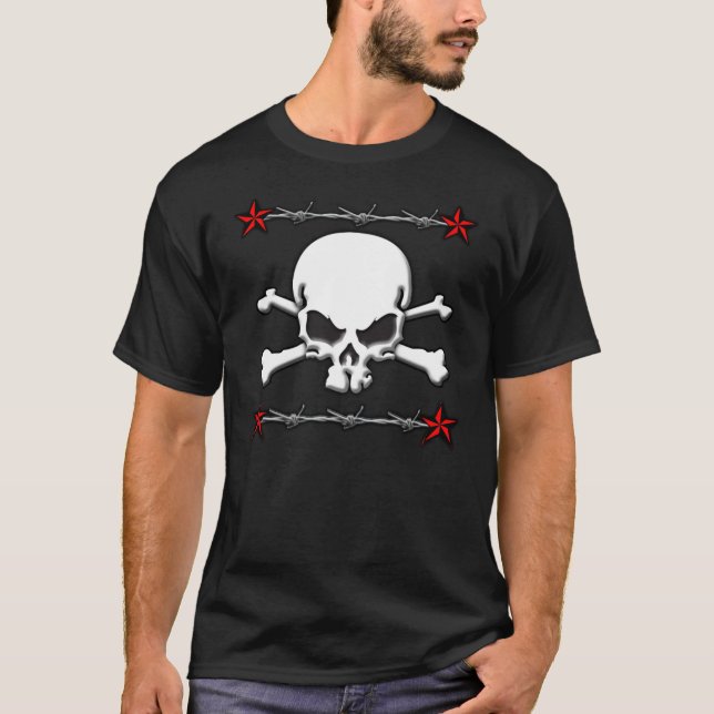 Camiseta de fio de barba/T-shirt (Frente)