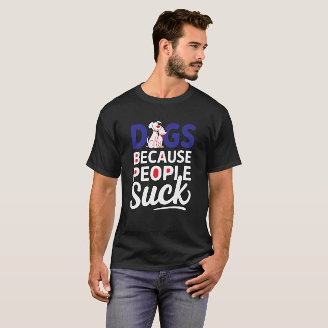 Camiseta de Firewall Emocional de Cachorro para Am (Frente Completa)