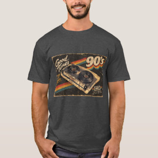 Camiseta de Fita Cassete Vintage dos Anos 90