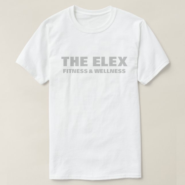 Camiseta de Fitness & Bem-estar (Frente do Design)