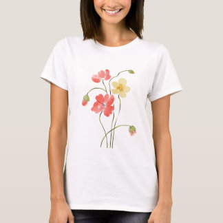 Camiseta de flor picante