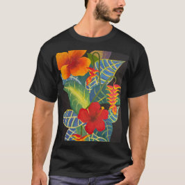Camiseta de Flor Tropical Ginger @3dudes1life