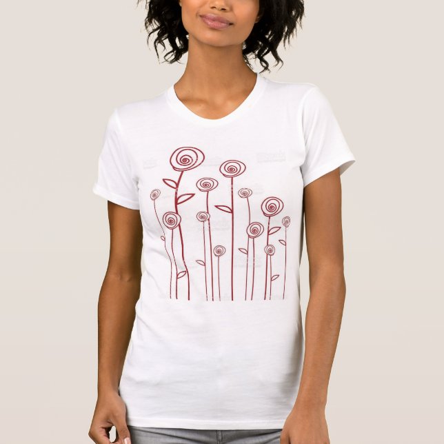 Camiseta de Flores (Frente)