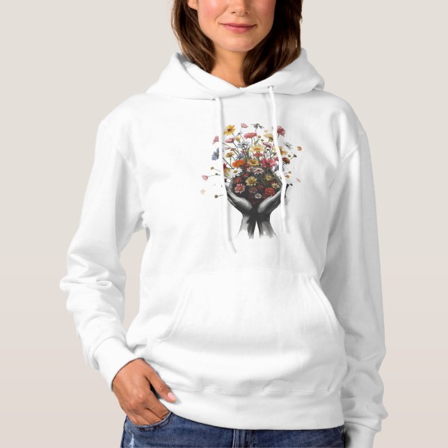 Camiseta de flores  / (Frente)