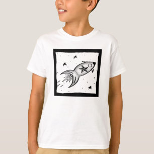 camiseta de foguetes Star