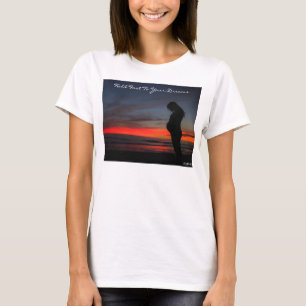 Camiseta de Folha Longa de Maternidade - Segure ra