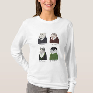 Camiseta de folhas compridas básica de catapora ma